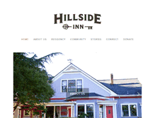 Tablet Screenshot of hillsideinn.org